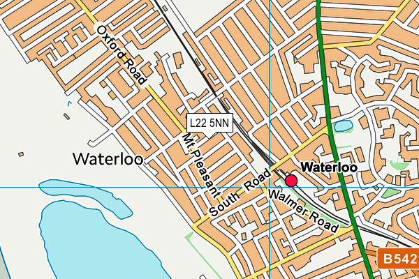 L22 5NN map - OS VectorMap District (Ordnance Survey)