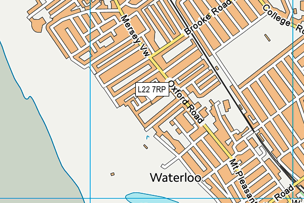 L22 7RP map - OS VectorMap District (Ordnance Survey)