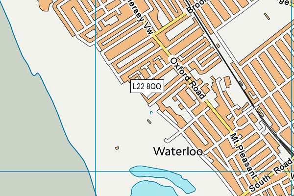 L22 8QQ map - OS VectorMap District (Ordnance Survey)