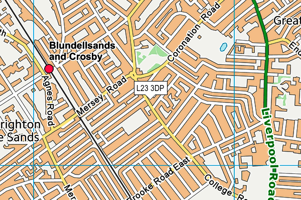 L23 3DP map - OS VectorMap District (Ordnance Survey)