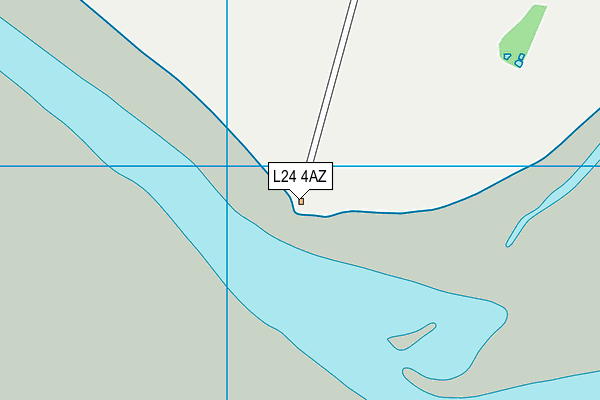 L24 4AZ map - OS VectorMap District (Ordnance Survey)