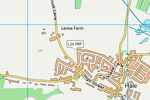L24 5RP map - OS VectorMap District (Ordnance Survey)
