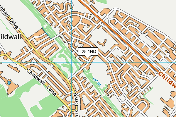 L25 1NQ map - OS VectorMap District (Ordnance Survey)