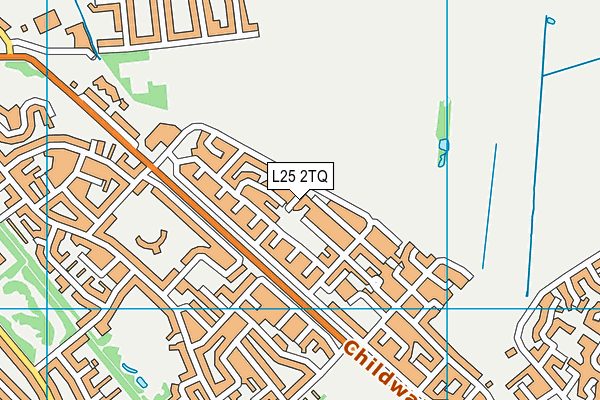 L25 2TQ map - OS VectorMap District (Ordnance Survey)