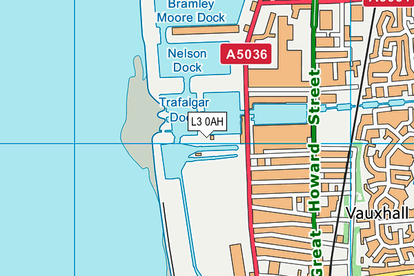 L3 0AH map - OS VectorMap District (Ordnance Survey)