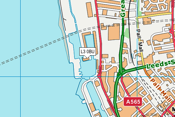 L3 0BU map - OS VectorMap District (Ordnance Survey)