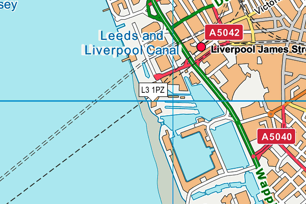 L3 1PZ map - OS VectorMap District (Ordnance Survey)