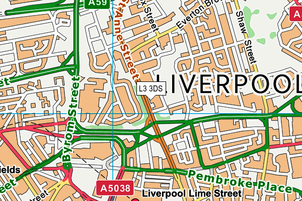 L3 3DS map - OS VectorMap District (Ordnance Survey)