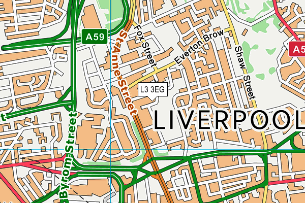L3 3EG map - OS VectorMap District (Ordnance Survey)