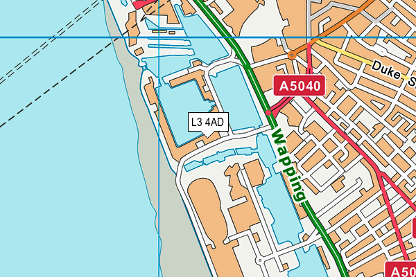 L3 4AD map - OS VectorMap District (Ordnance Survey)