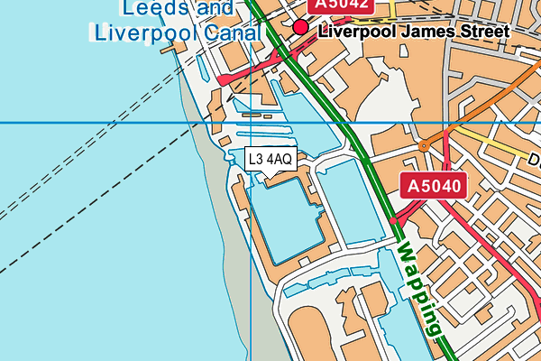 L3 4AQ map - OS VectorMap District (Ordnance Survey)