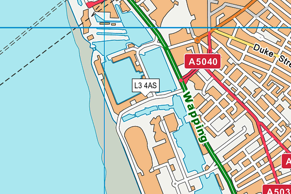 L3 4AS map - OS VectorMap District (Ordnance Survey)