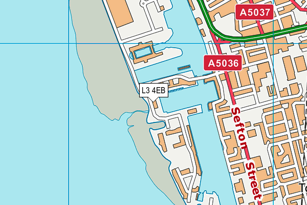 L3 4EB map - OS VectorMap District (Ordnance Survey)