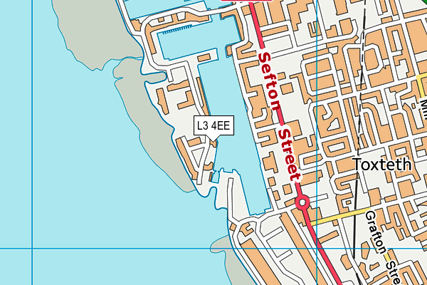 L3 4EE map - OS VectorMap District (Ordnance Survey)