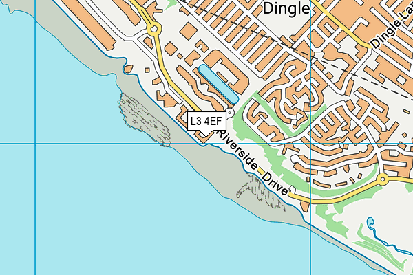 L3 4EF map - OS VectorMap District (Ordnance Survey)