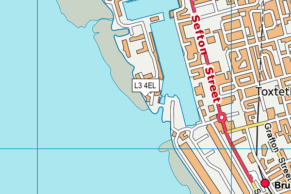 L3 4EL map - OS VectorMap District (Ordnance Survey)