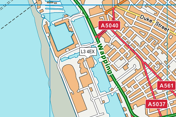 L3 4EX map - OS VectorMap District (Ordnance Survey)