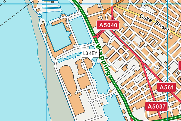 L3 4EY map - OS VectorMap District (Ordnance Survey)