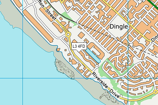 L3 4FD map - OS VectorMap District (Ordnance Survey)