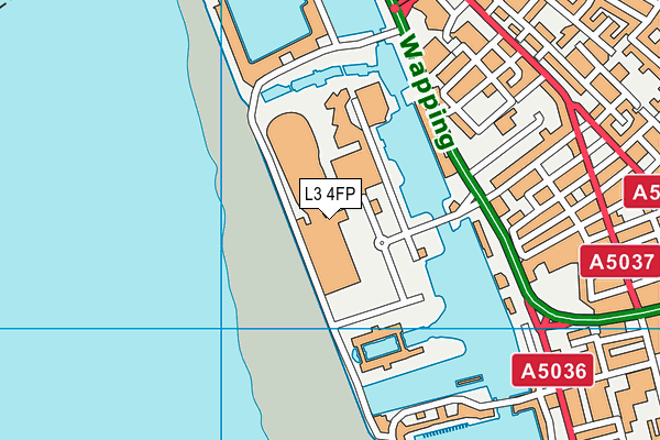 L3 4FP map - OS VectorMap District (Ordnance Survey)