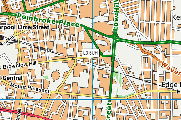 L3 5UH map - OS VectorMap District (Ordnance Survey)