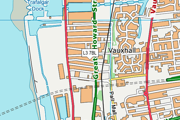 L3 7BL map - OS VectorMap District (Ordnance Survey)