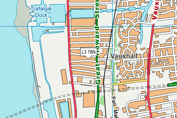 L3 7BN map - OS VectorMap District (Ordnance Survey)