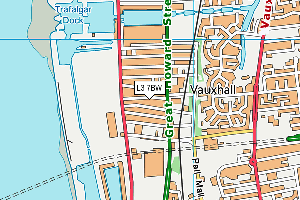 L3 7BW map - OS VectorMap District (Ordnance Survey)