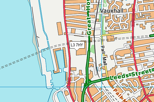 L3 7HY map - OS VectorMap District (Ordnance Survey)