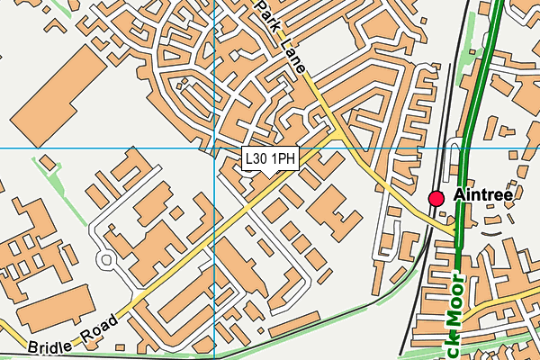 L30 1PH map - OS VectorMap District (Ordnance Survey)