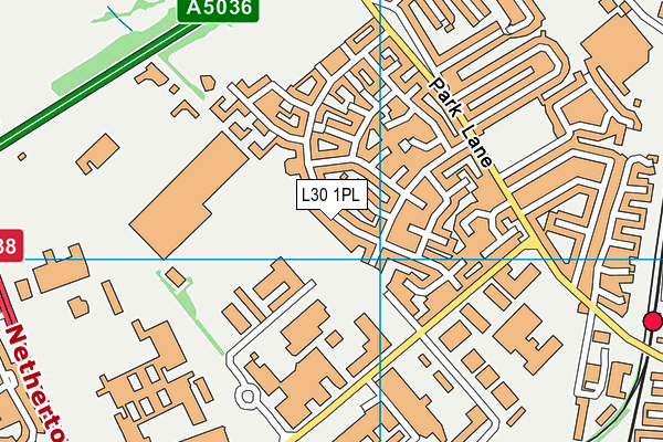 L30 1PL map - OS VectorMap District (Ordnance Survey)