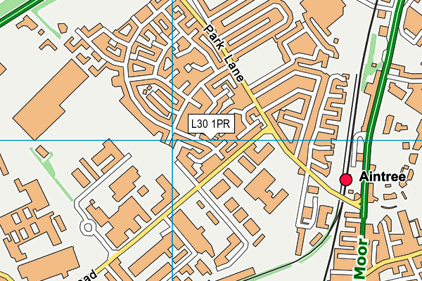 L30 1PR map - OS VectorMap District (Ordnance Survey)