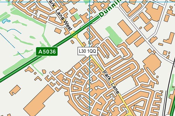 L30 1QQ map - OS VectorMap District (Ordnance Survey)