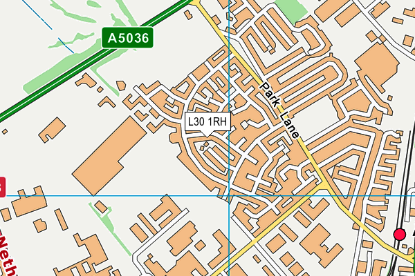 L30 1RH map - OS VectorMap District (Ordnance Survey)