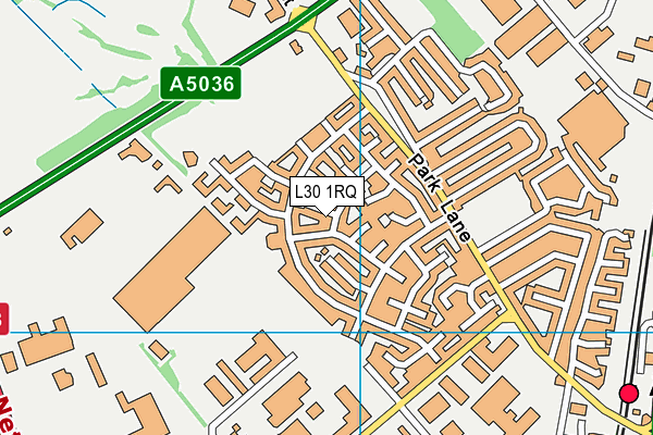 L30 1RQ map - OS VectorMap District (Ordnance Survey)