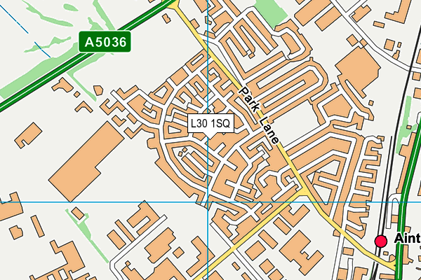 L30 1SQ map - OS VectorMap District (Ordnance Survey)