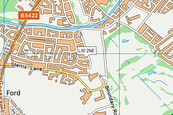 L30 2NE map - OS VectorMap District (Ordnance Survey)