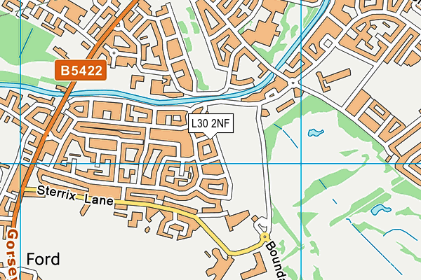 L30 2NF map - OS VectorMap District (Ordnance Survey)
