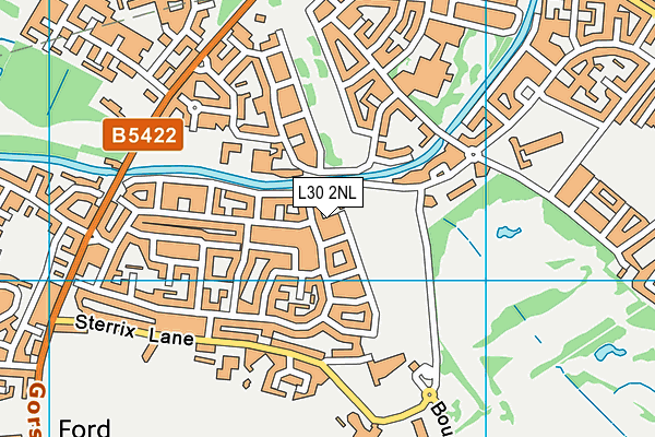 L30 2NL map - OS VectorMap District (Ordnance Survey)