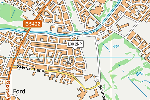 L30 2NP map - OS VectorMap District (Ordnance Survey)