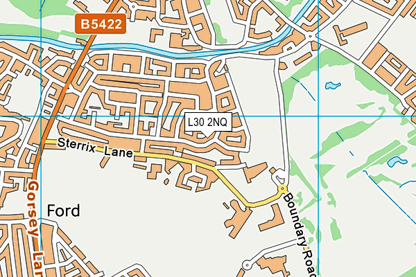 L30 2NQ map - OS VectorMap District (Ordnance Survey)