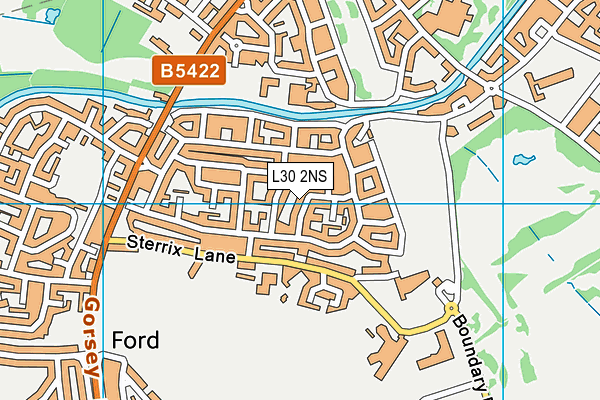 L30 2NS map - OS VectorMap District (Ordnance Survey)