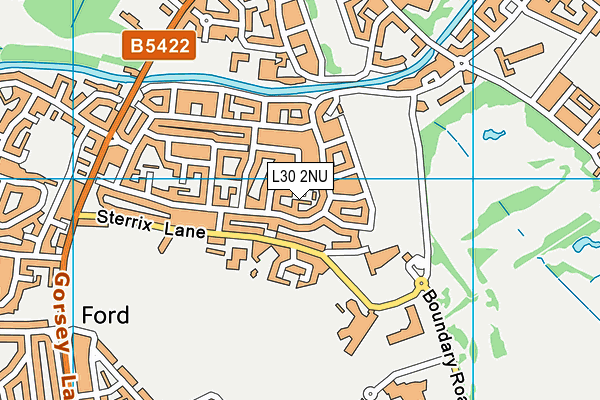 L30 2NU map - OS VectorMap District (Ordnance Survey)