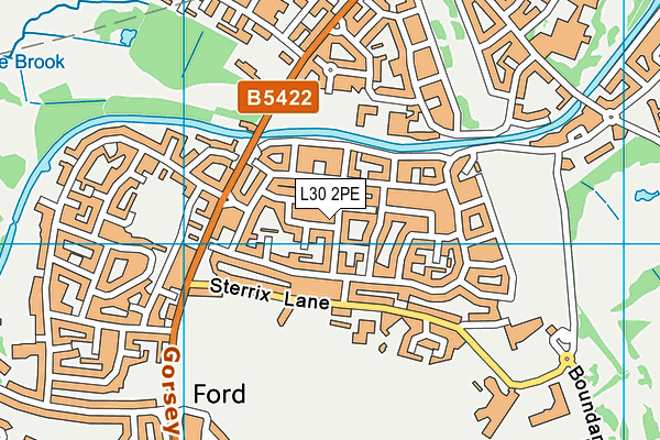 L30 2PE map - OS VectorMap District (Ordnance Survey)
