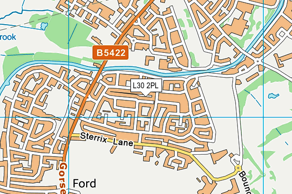 L30 2PL map - OS VectorMap District (Ordnance Survey)