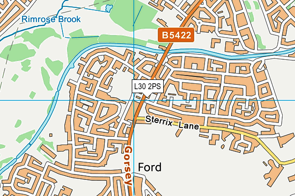 L30 2PS map - OS VectorMap District (Ordnance Survey)