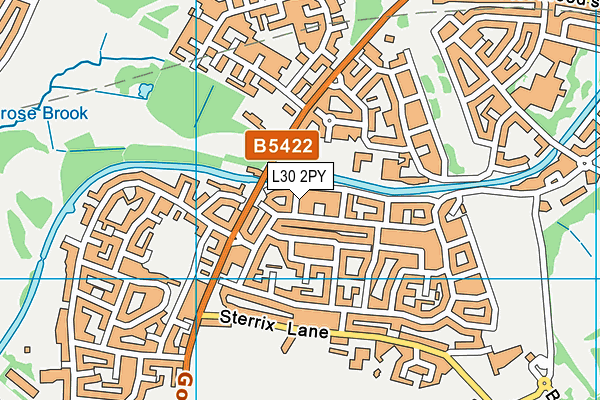 L30 2PY map - OS VectorMap District (Ordnance Survey)