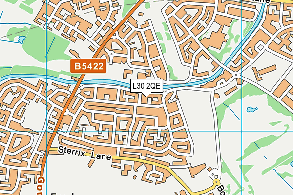 L30 2QE map - OS VectorMap District (Ordnance Survey)
