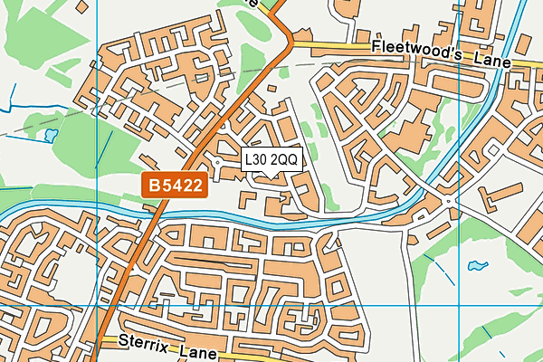 IMPACT map (L30 2QQ) - OS VectorMap District (Ordnance Survey)