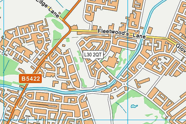 L30 2QT map - OS VectorMap District (Ordnance Survey)